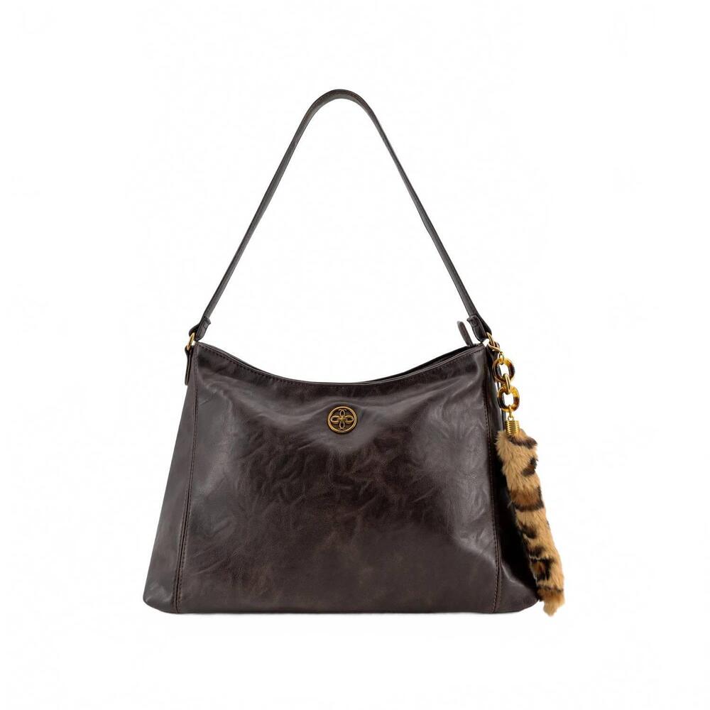 NEW LIKE DREAMS women's prive mini tote bag in brown